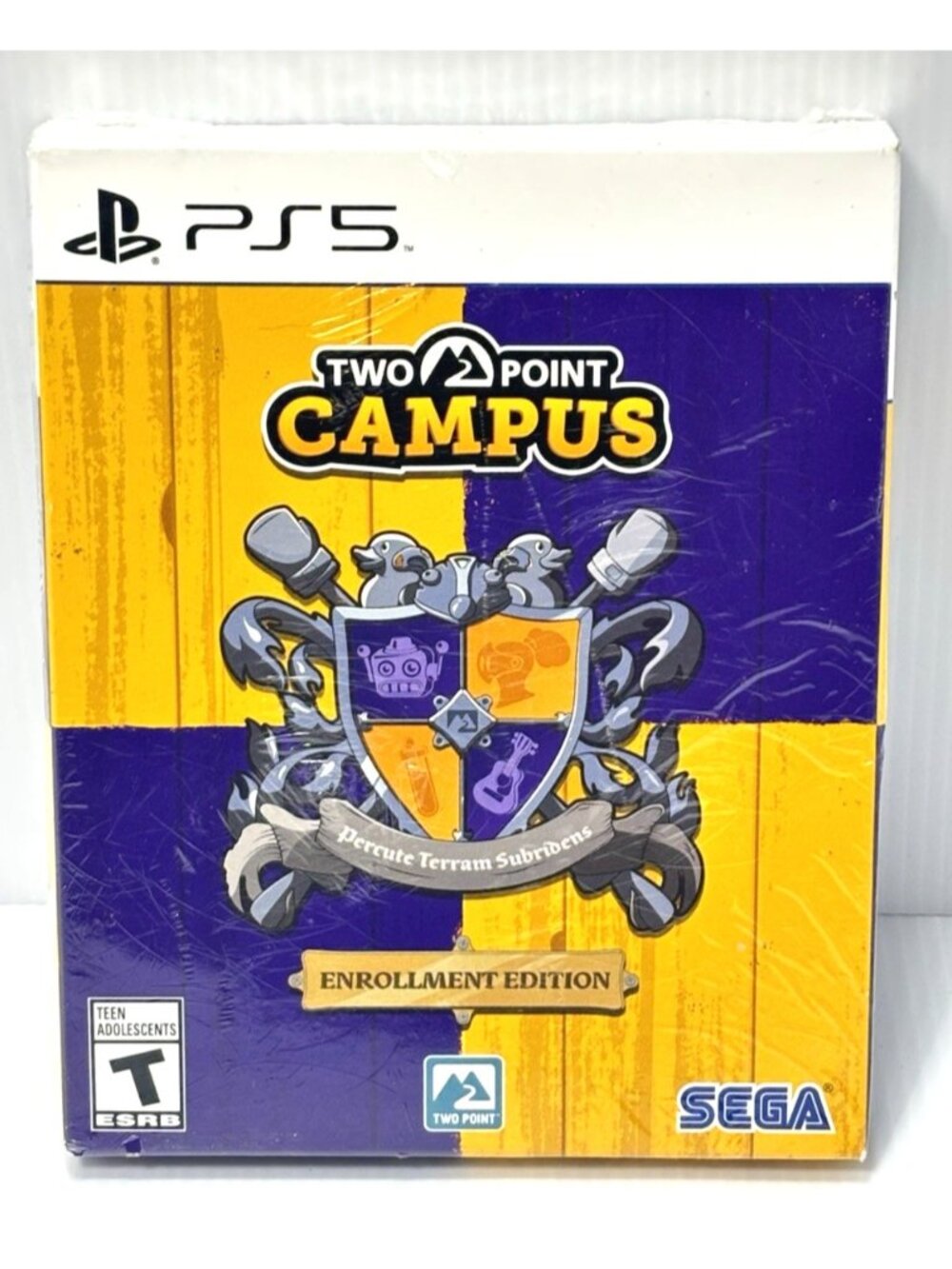 Two Point Campus Enrollment Edition Sony PlayStation 5 PS5 NEW SEALED SEGA Game